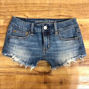 American Eagle Blue Jean shorts Size 00